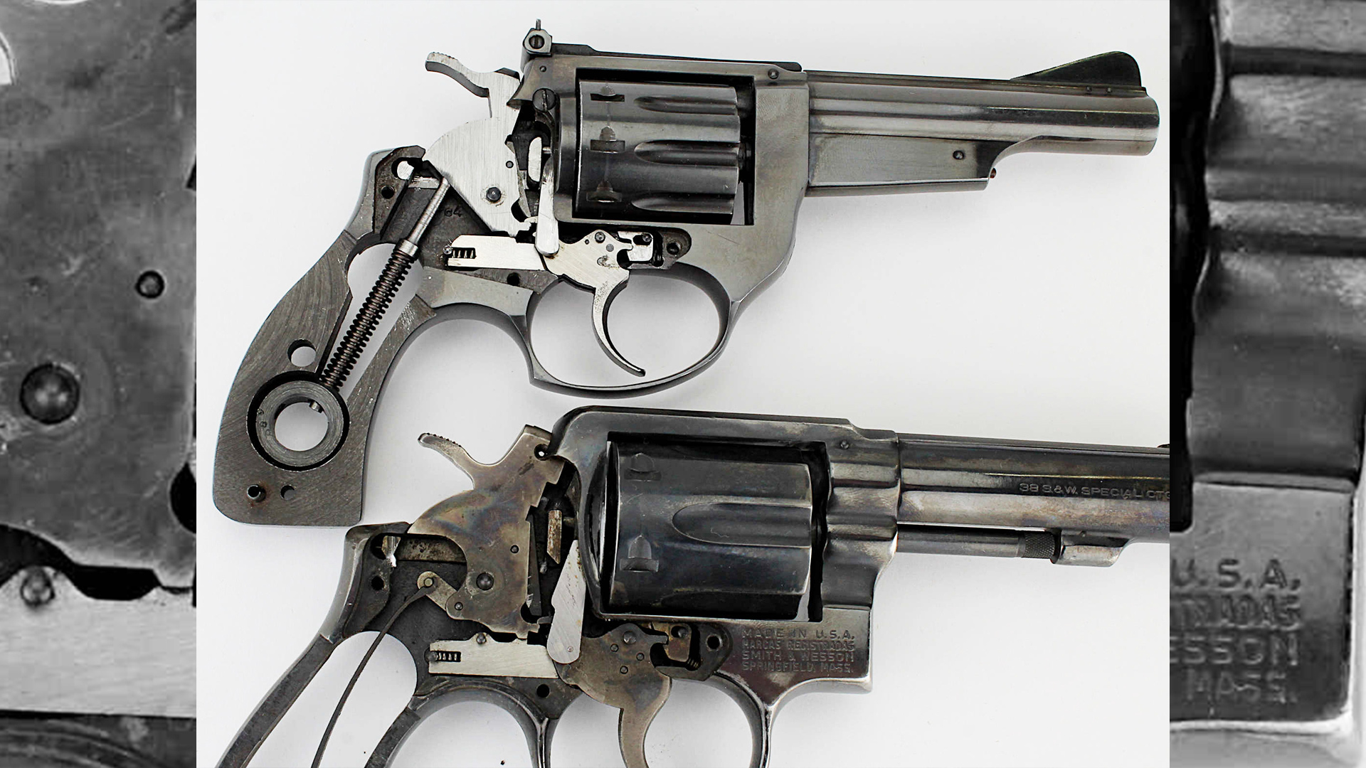 Astra and Smith &amp; Wesson side-by-side