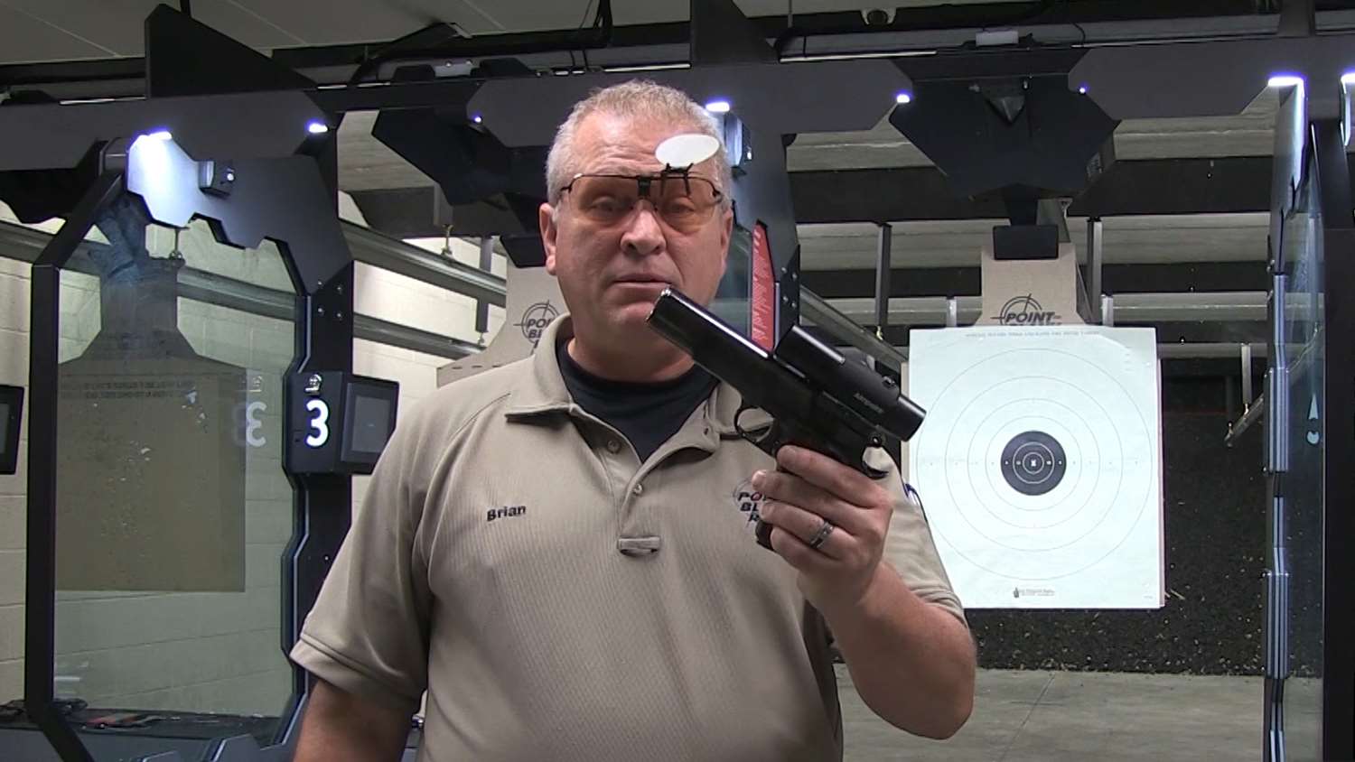 Aiming red dot sights in bullseye pistol with Brian Zins