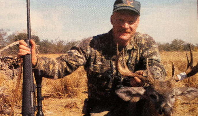 Craig Boddington with a Coues deer, taken with a .30-06-chambered rifle