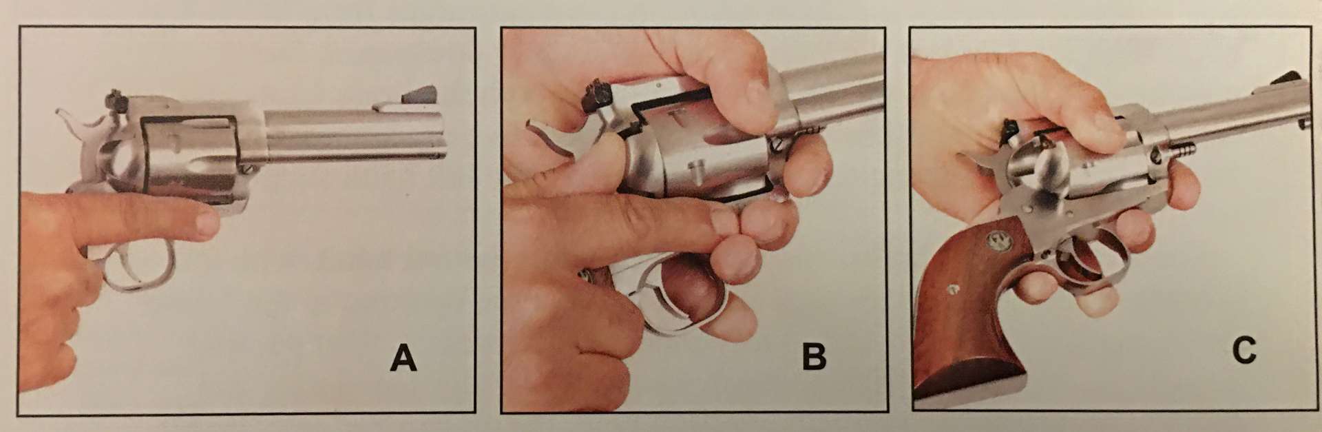 Unload Single-Action Revolvers