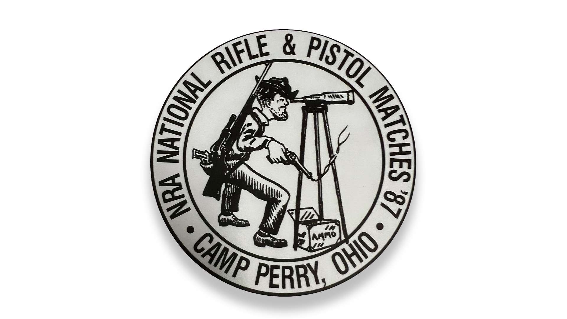 NRA Championship logo in 1987