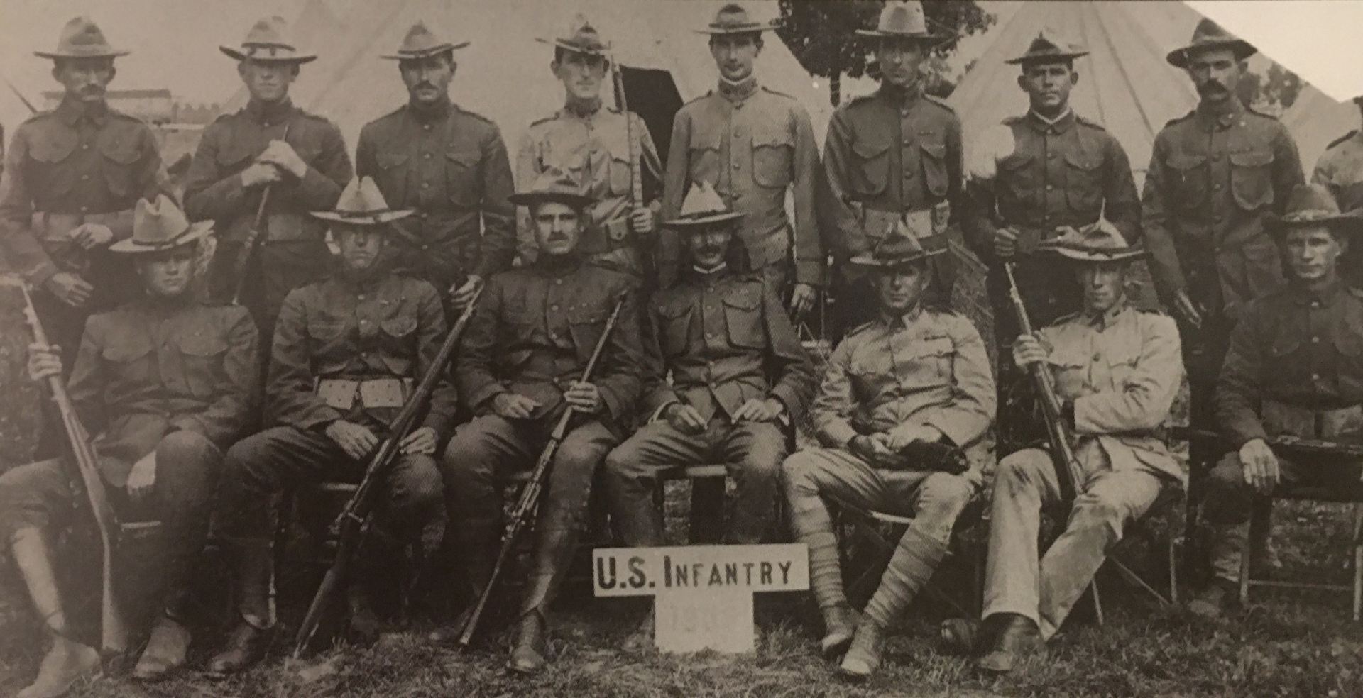1908 Camp Perry shooting team