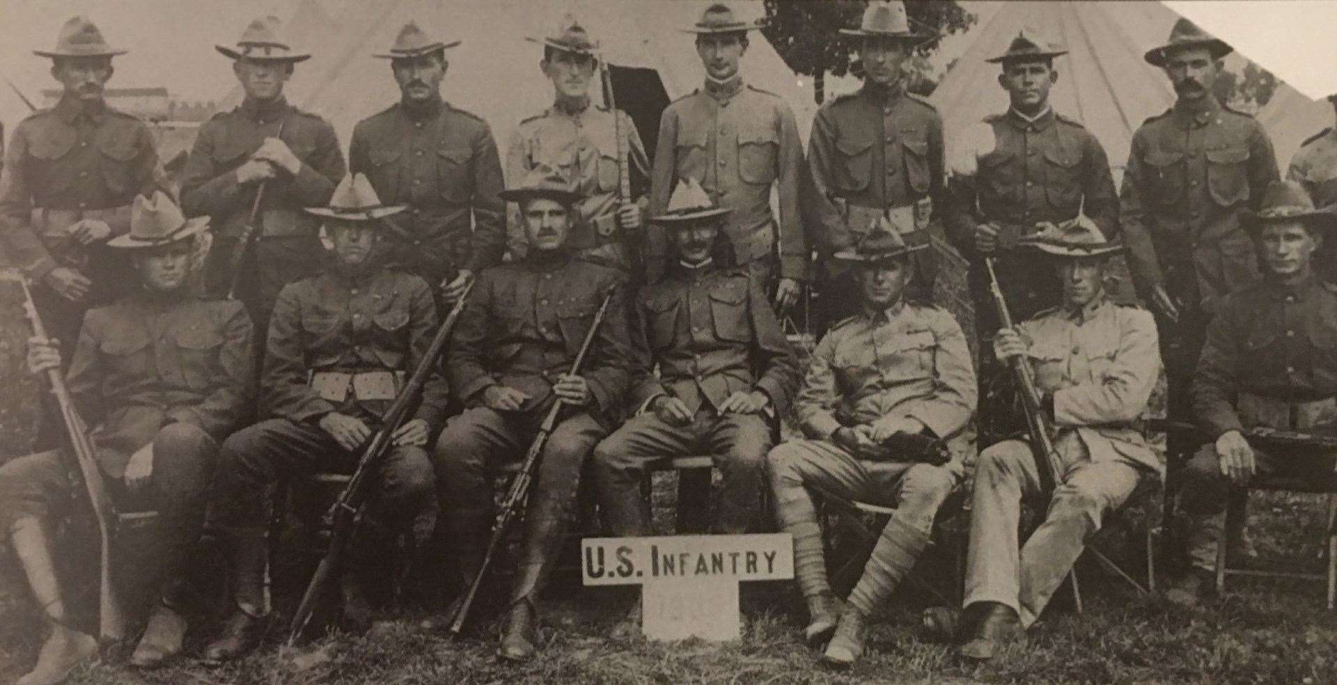1908 Camp Perry shooting team