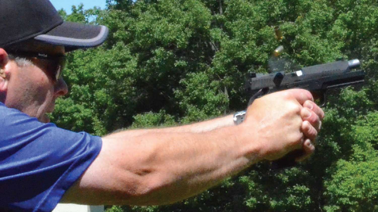 Jake Martens shooting the SIG P320 X5