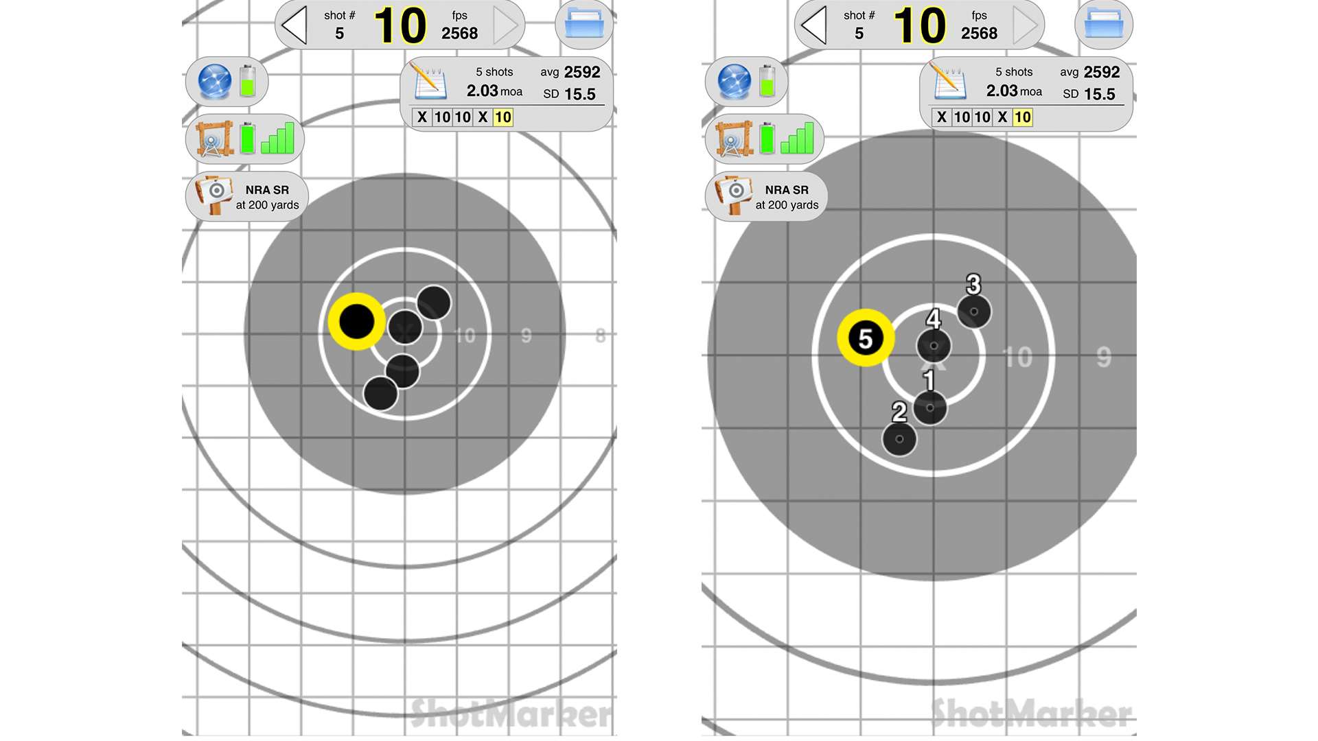 ShotMarker and Palma Rifle load development