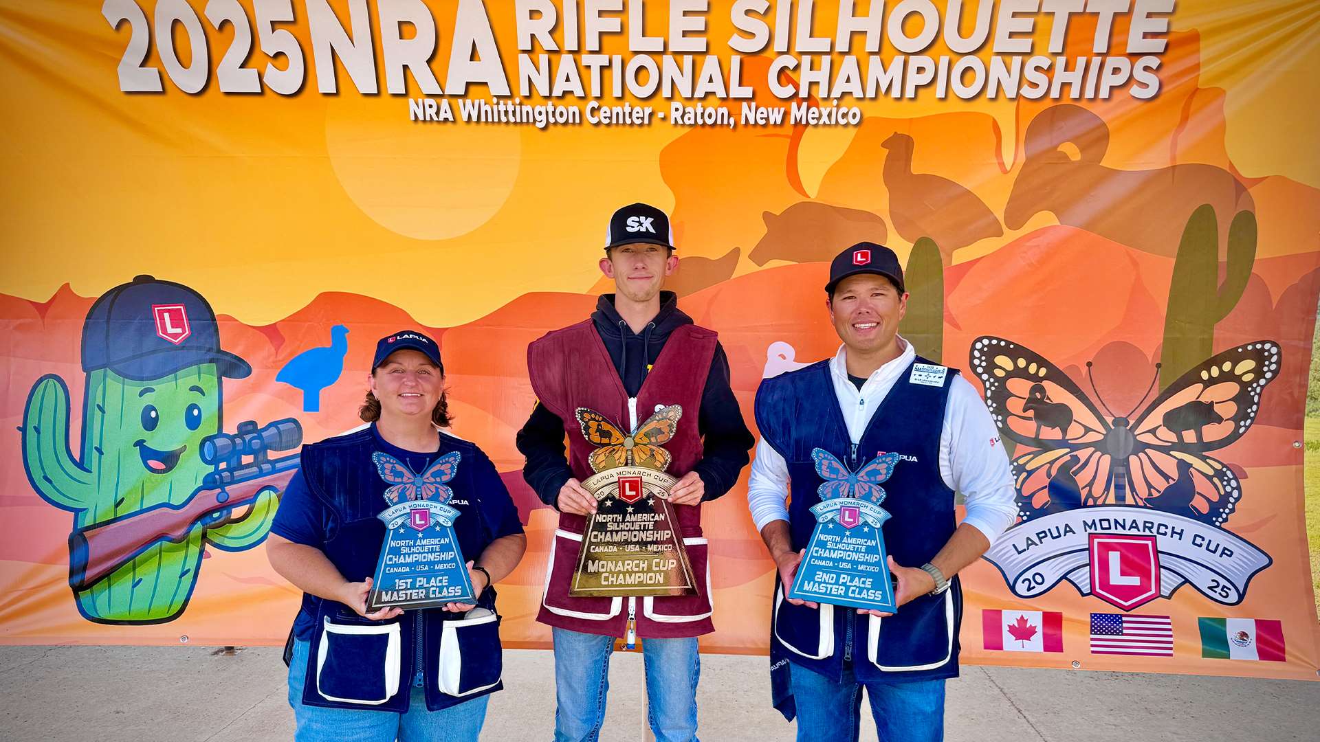 Top three shooters