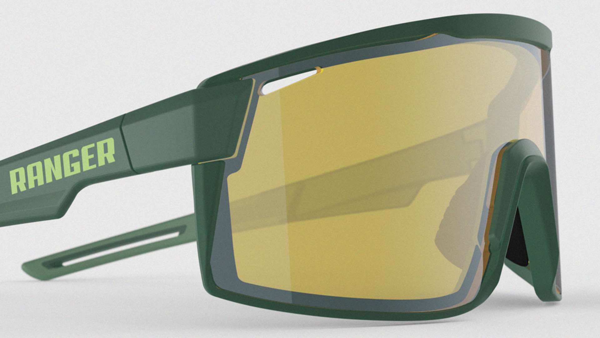 Duster Green Monster glasses