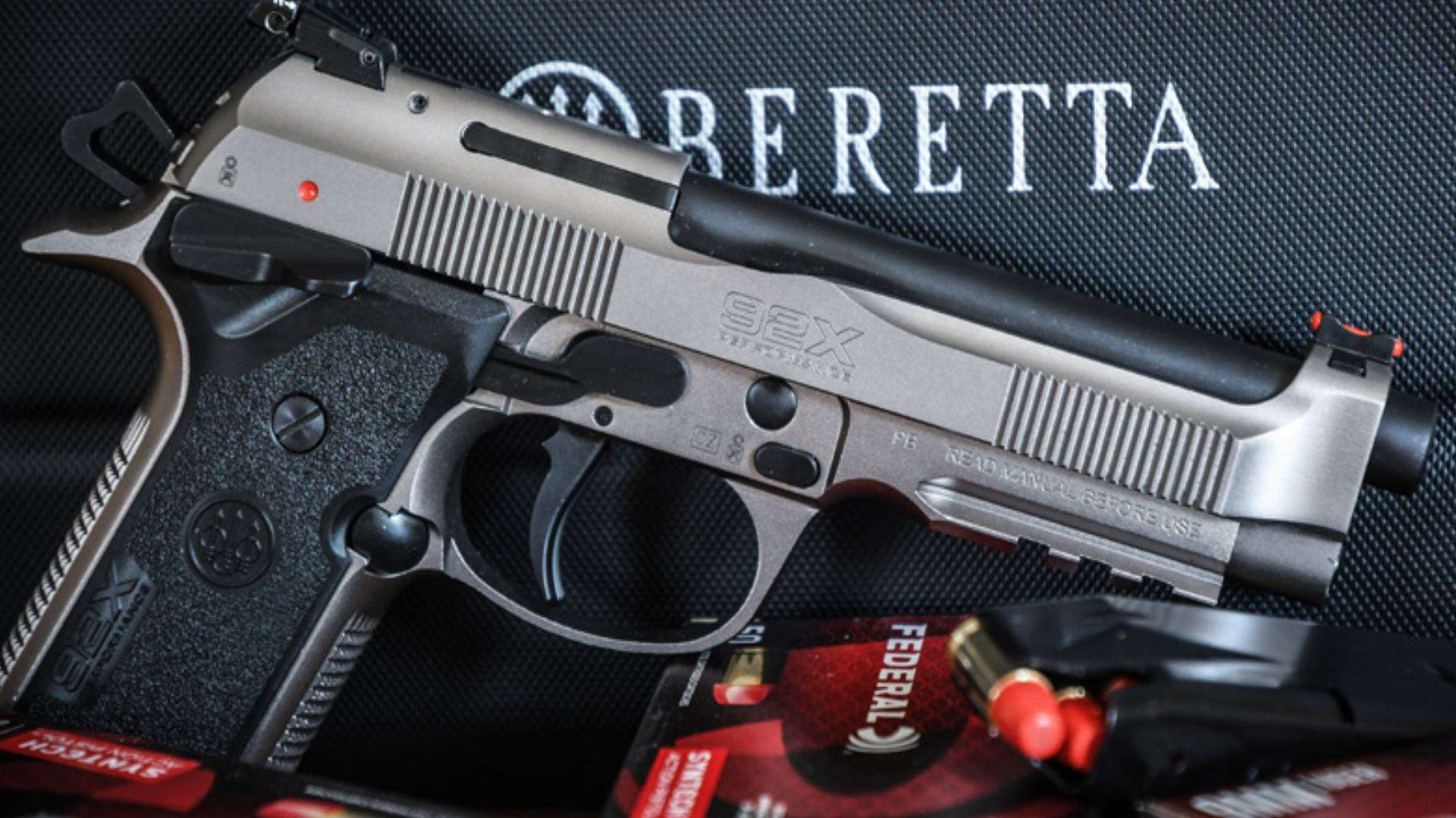 Beretta 92X Performance 9 mm competition pistol