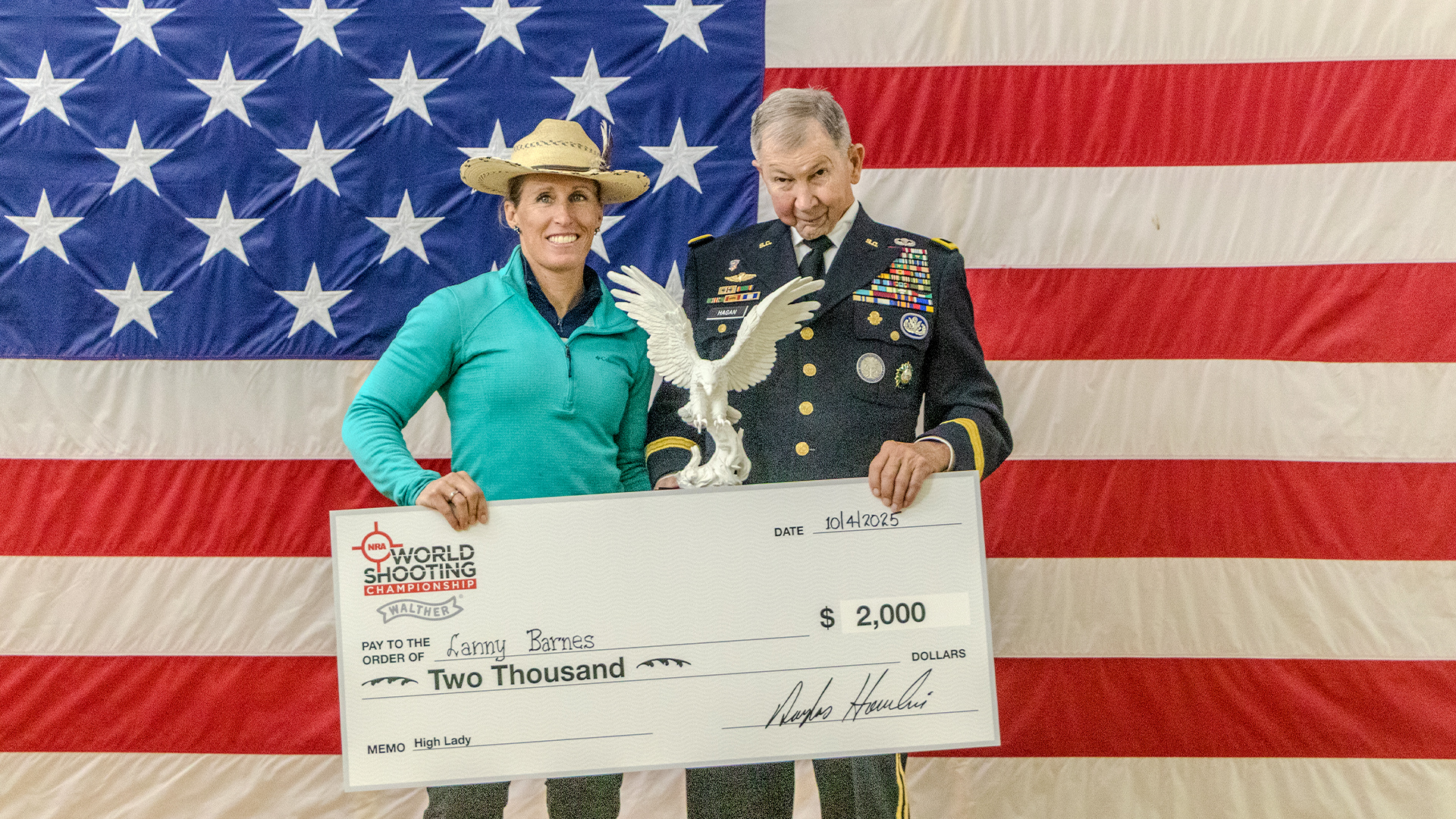 Lanny Barnes Defends High Lady Title at 2025 NRA World Shooting Championship | An NRA Shooting Sports Journal