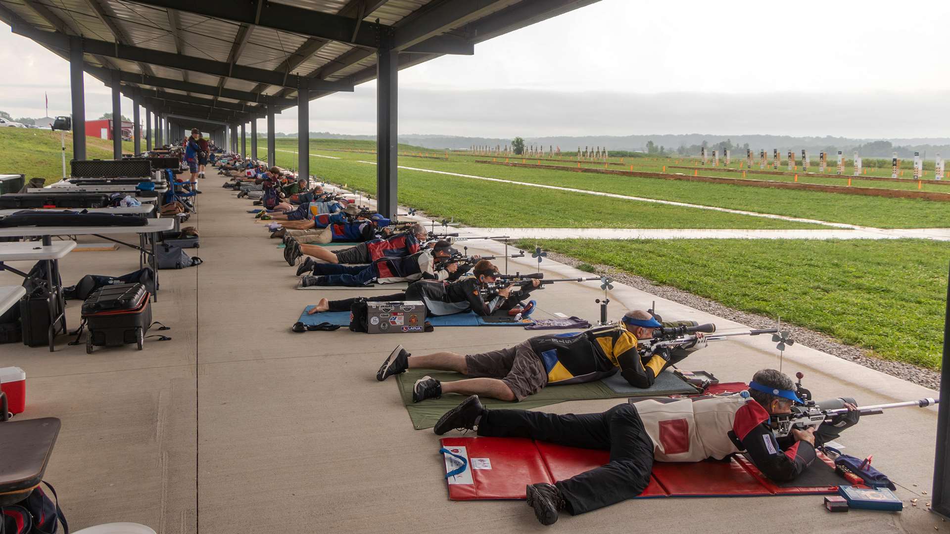 Covered range at Camp Atterbury