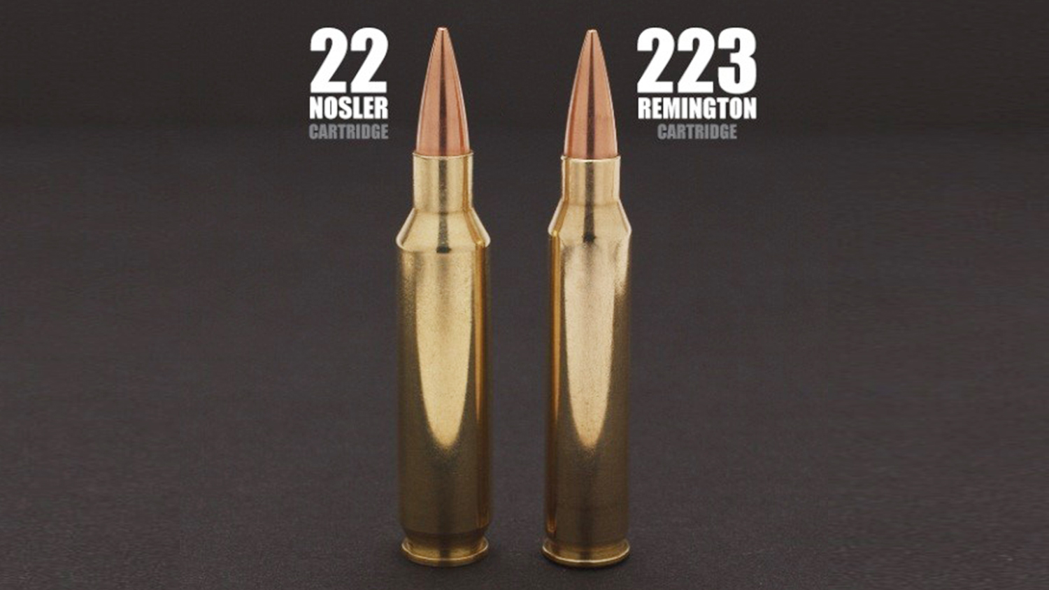 22 Nosler and .223 Remington