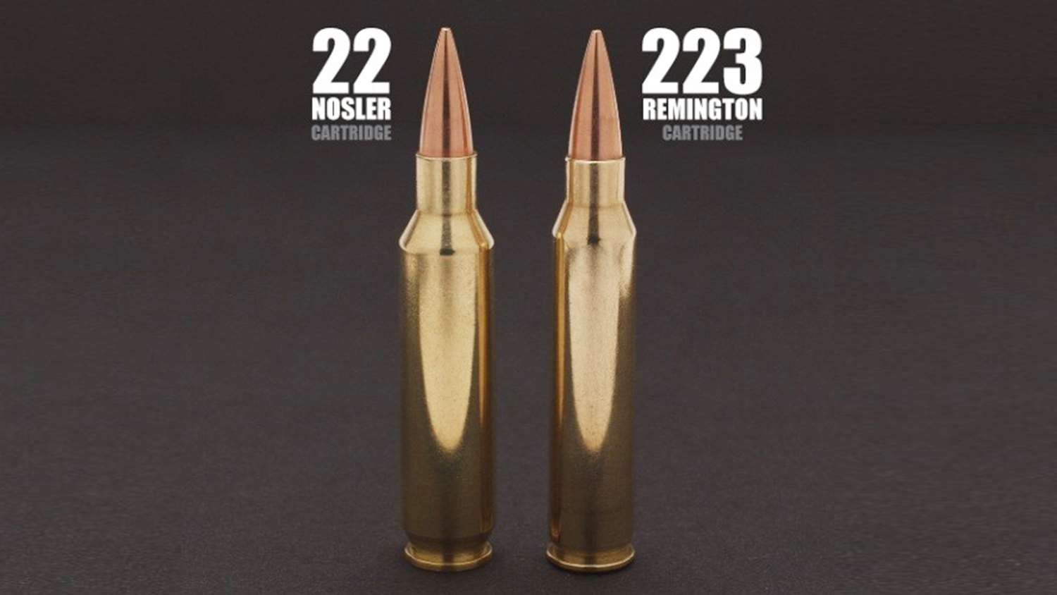 22 Nosler and .223 Remington