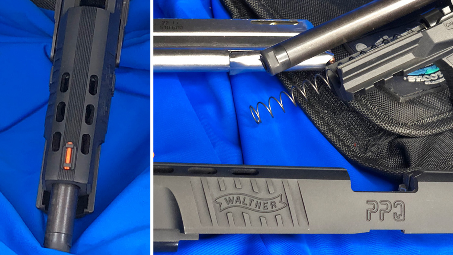 Walther PPQ 22 disassembly