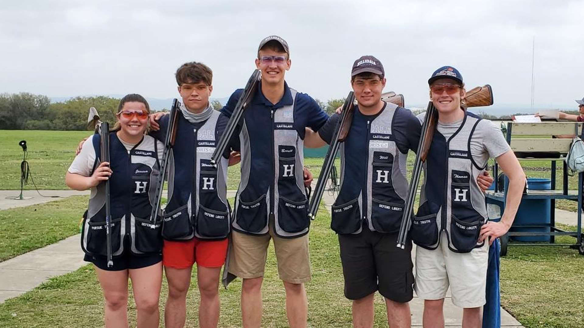 Hillsdale College shotgun team