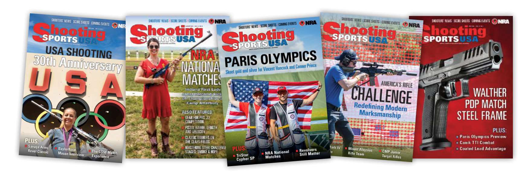 Shooting Sports USA covers