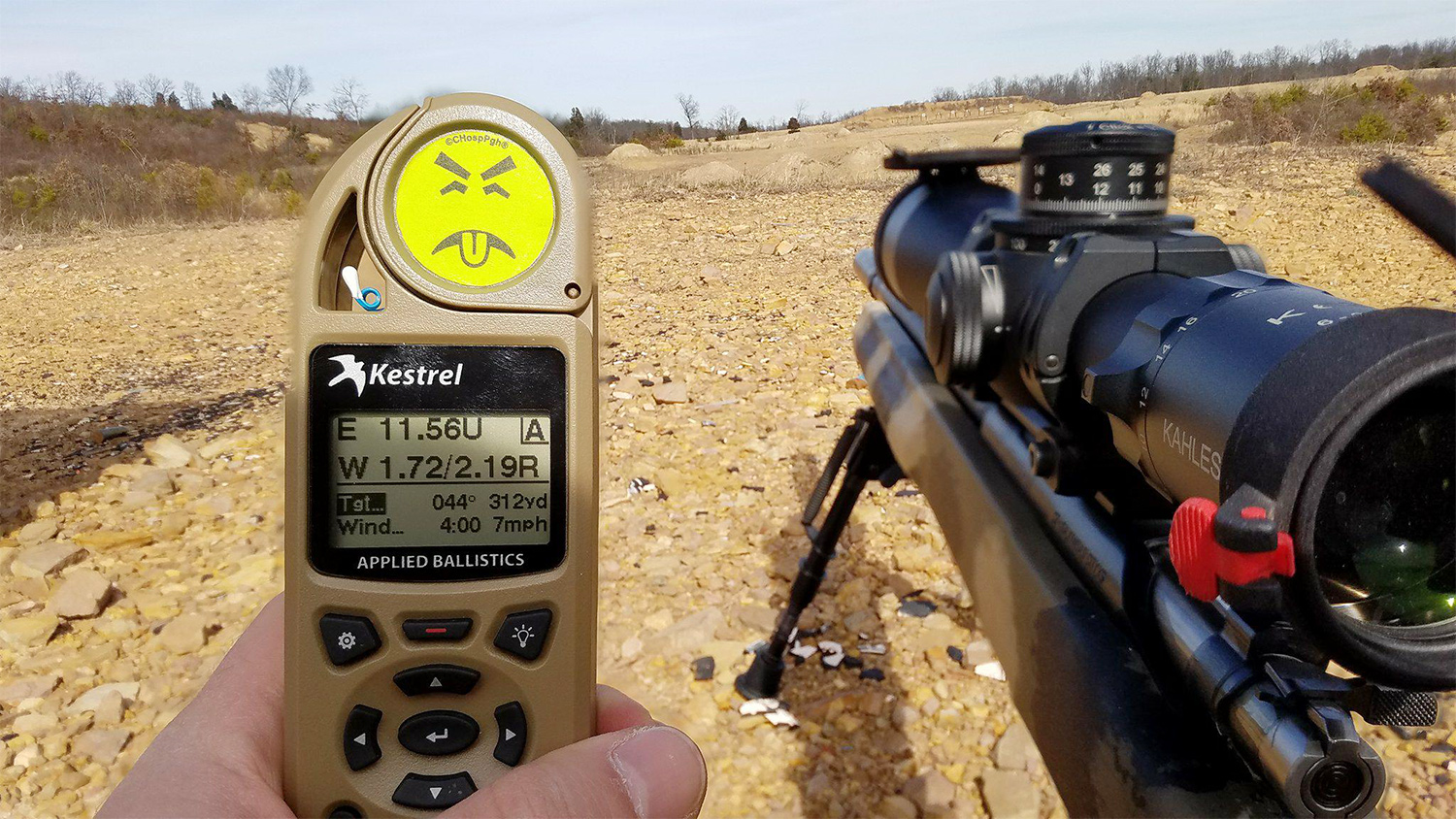 Precision rimfire with a kestrel | Dialing in