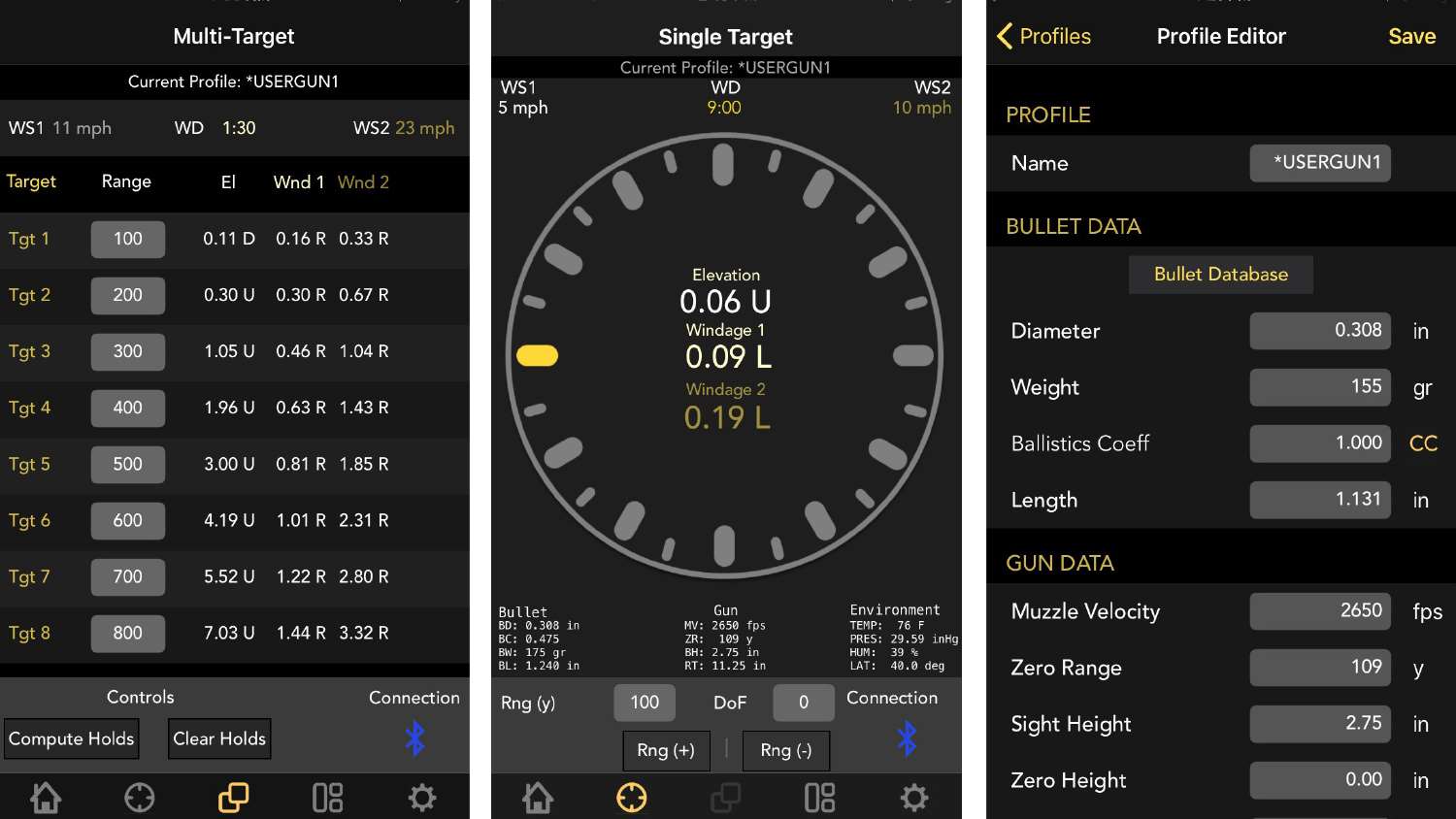 Kestrel smartphone app