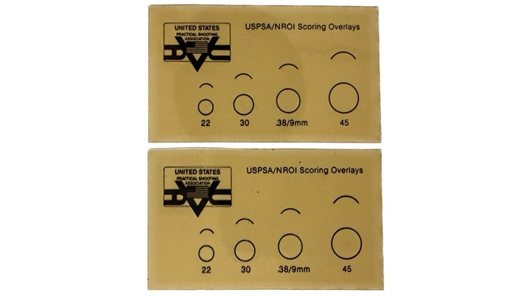 Vintage USPSA Scoring Overlays Reveal A Forgotten Rule | An NRA Shooting Sports Journal