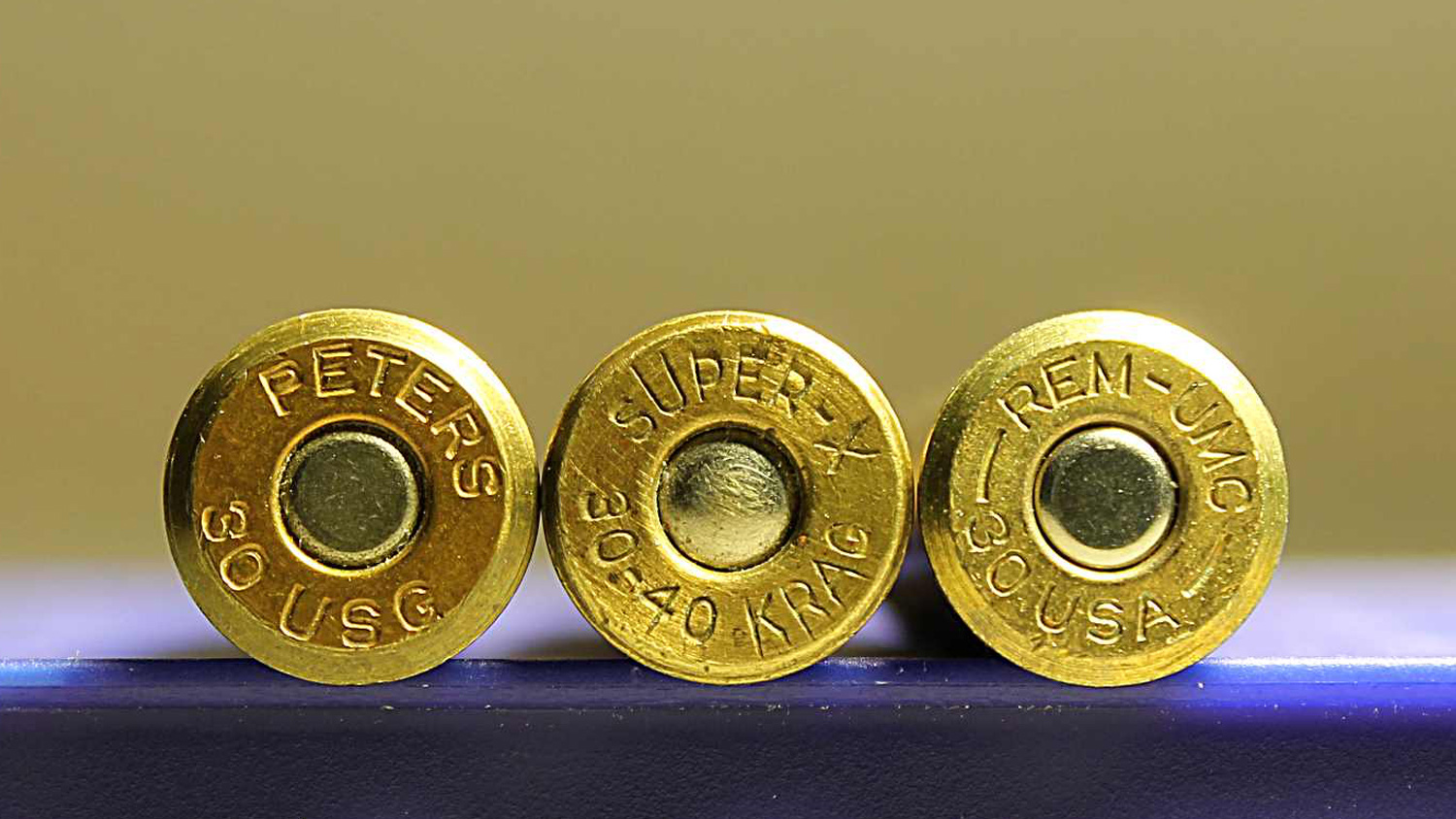 Commercial .30-40 brass headstamps