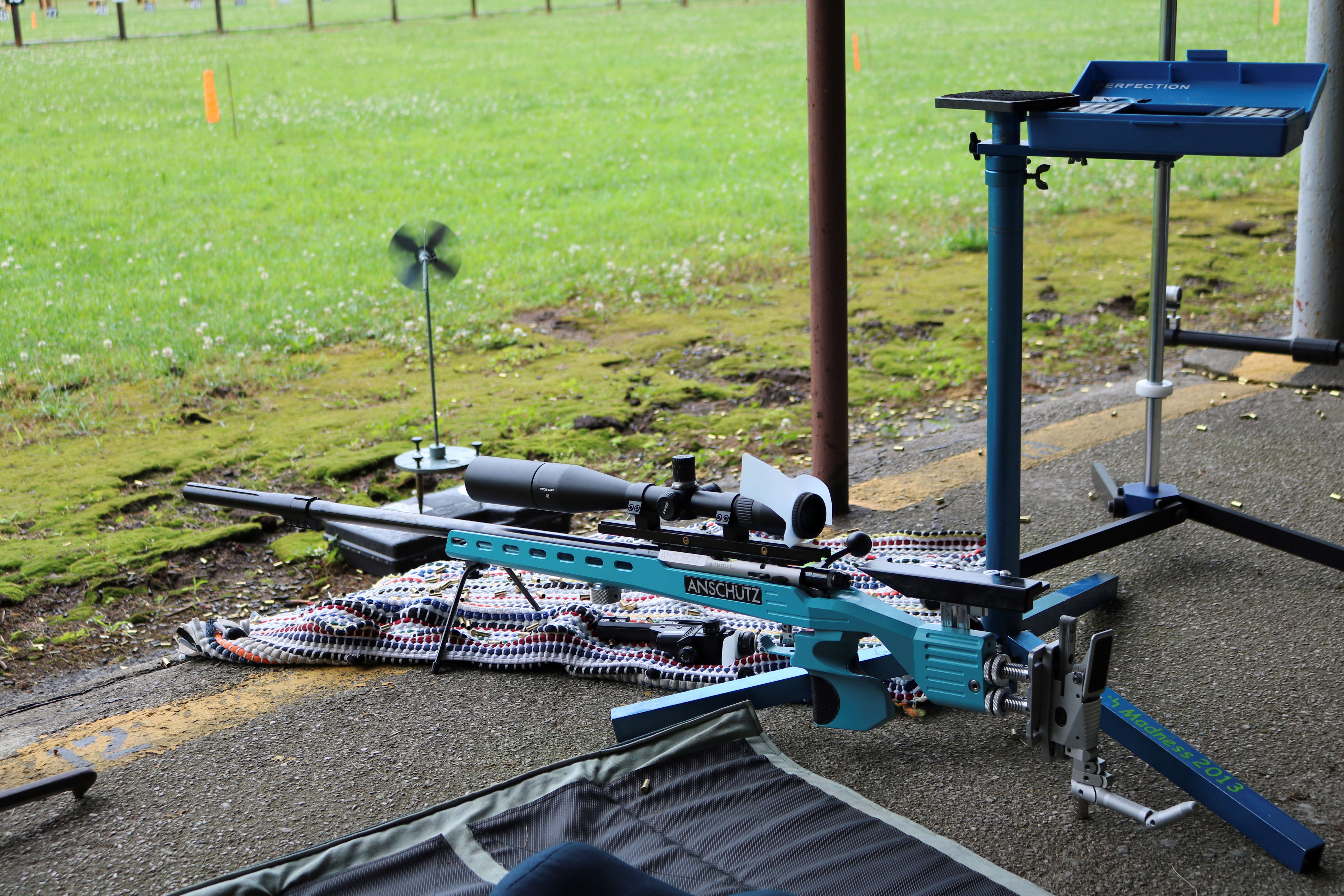 Malori Brown&#x27;s 5430 Anschütz rifle for smallbore competition