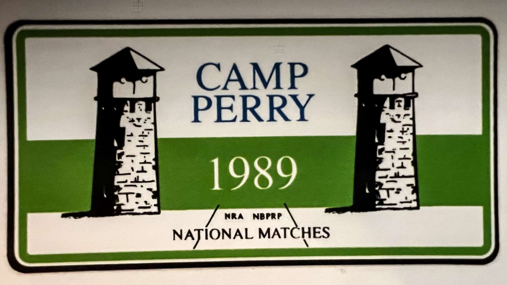 1989 National Matches Logo
