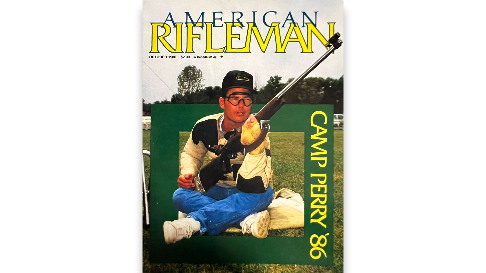 David Tubb on American Rifleman cover