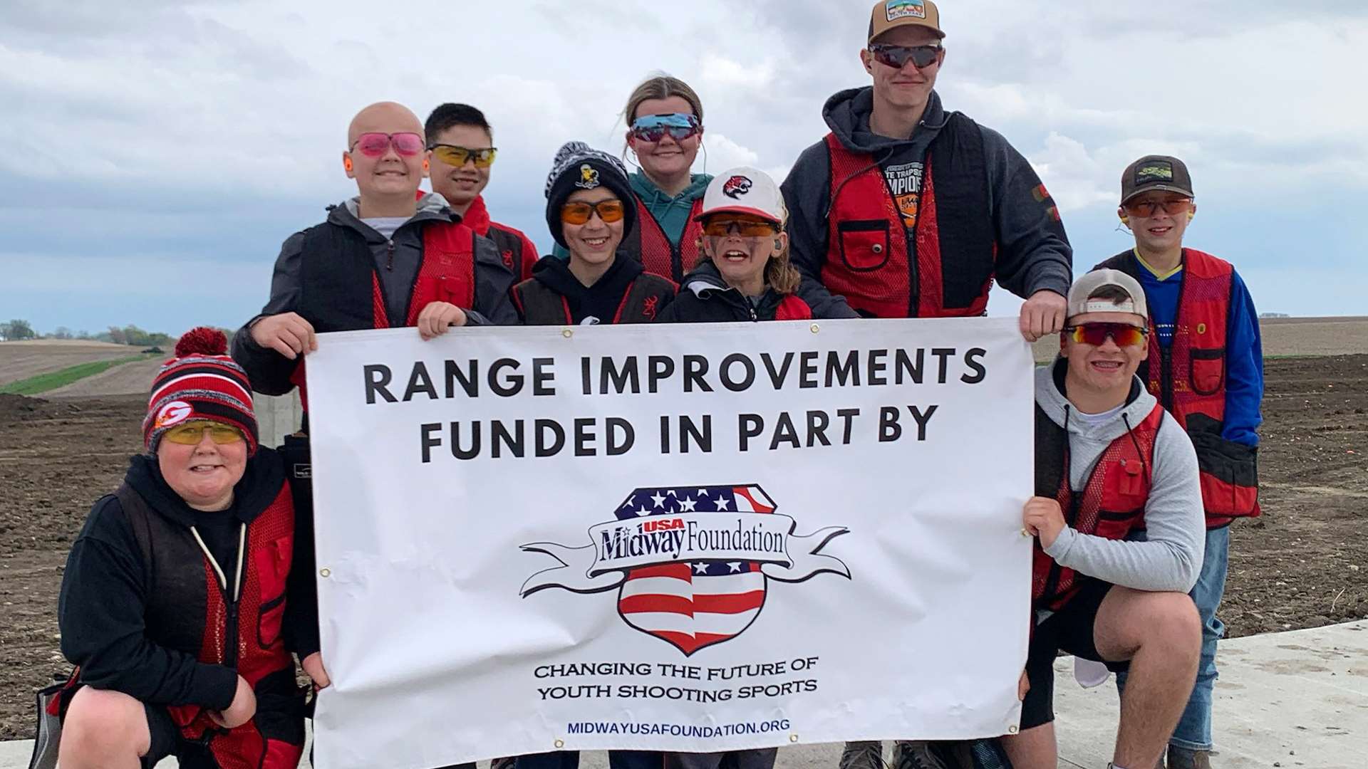MidwayUSA Foundation range development grant for Hill Top Range