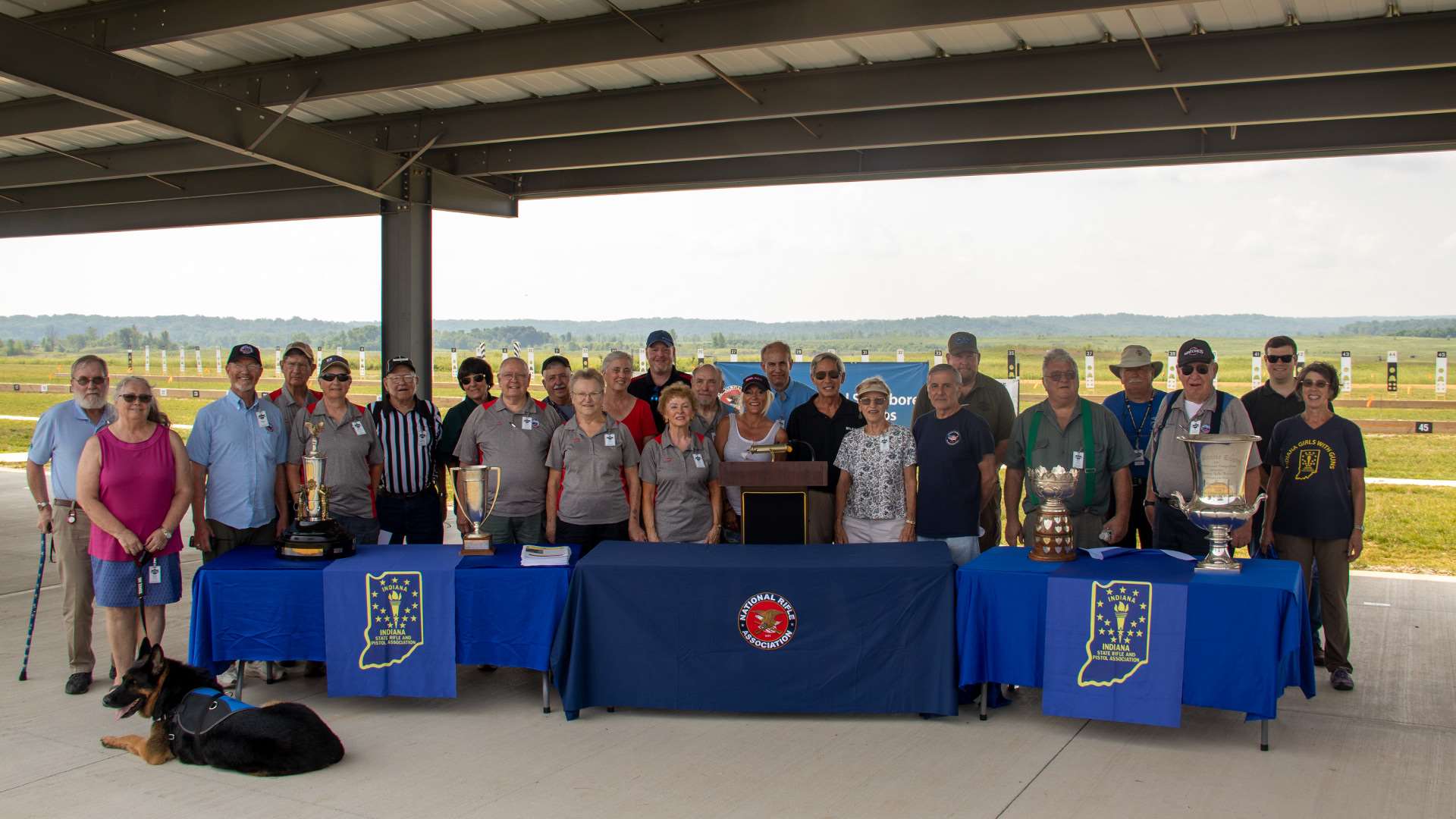 Camp Atterbury championship staff