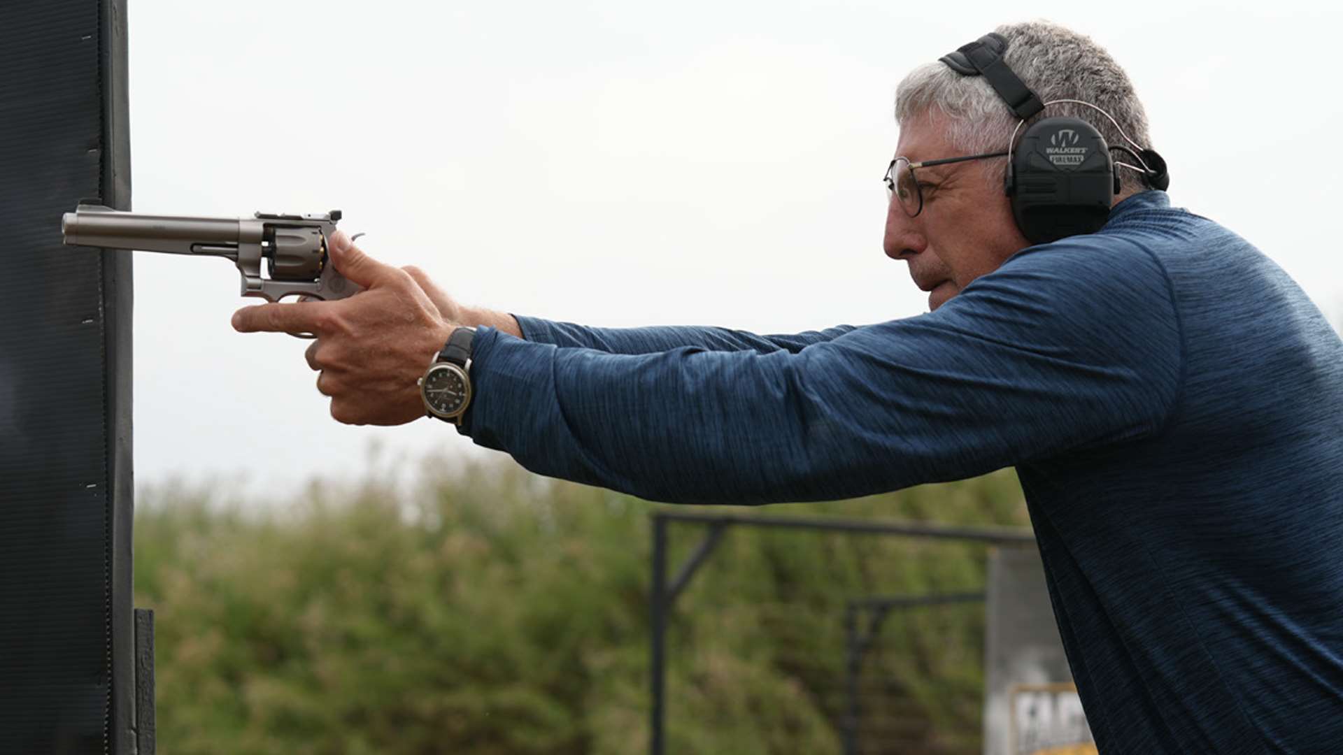 USPSA revolver shooter
