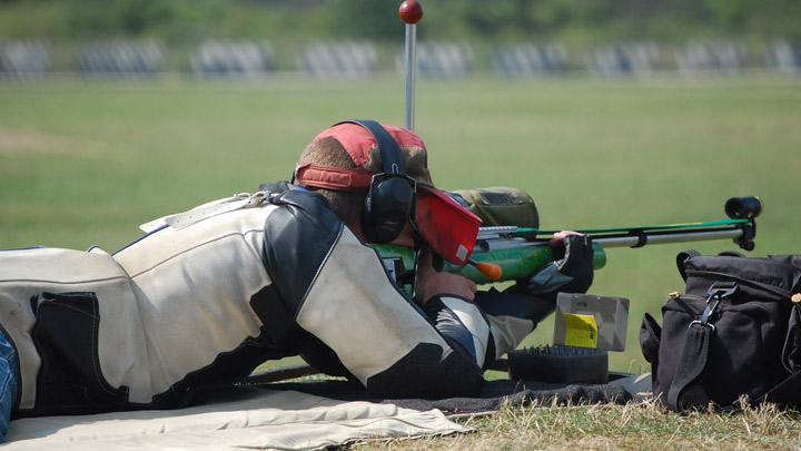 John Whidden at Camp Perry in 2010 for the NRA Long-Range Championships.