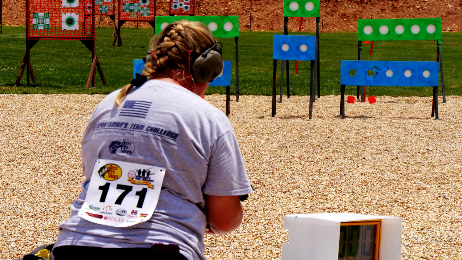 Hornady sponsored the Pistol Course of Fire at the 2018 Sportsman's Team Challenge National Championships