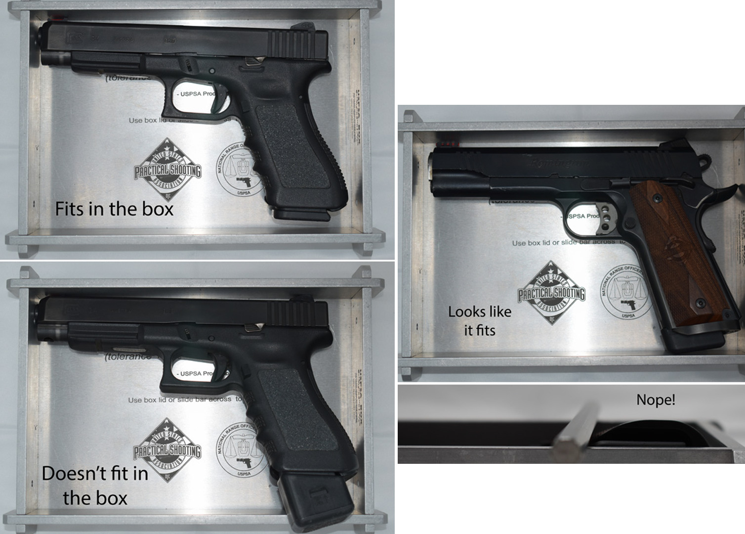 USPSA Pistol Box