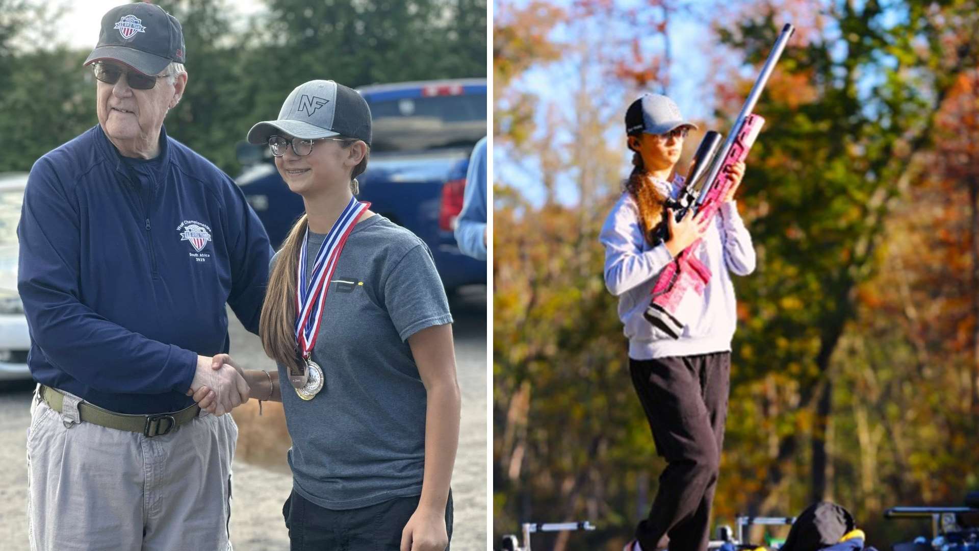 Shiloh Plue with rifle