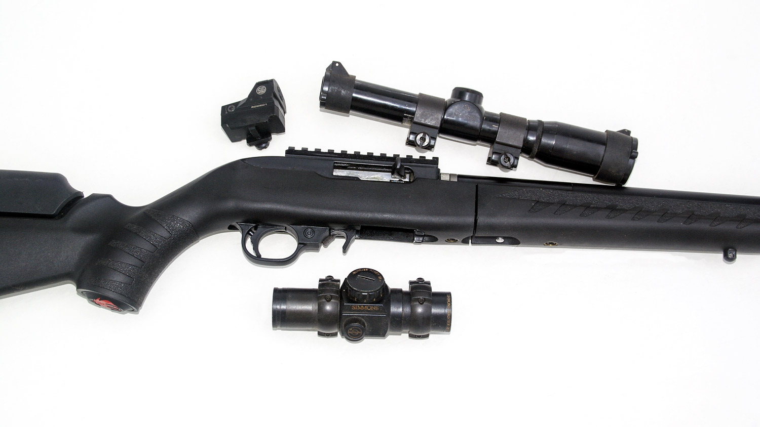 Rimfire rifle optic options