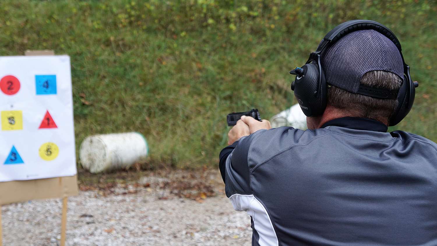 Tom Givens pistol course target