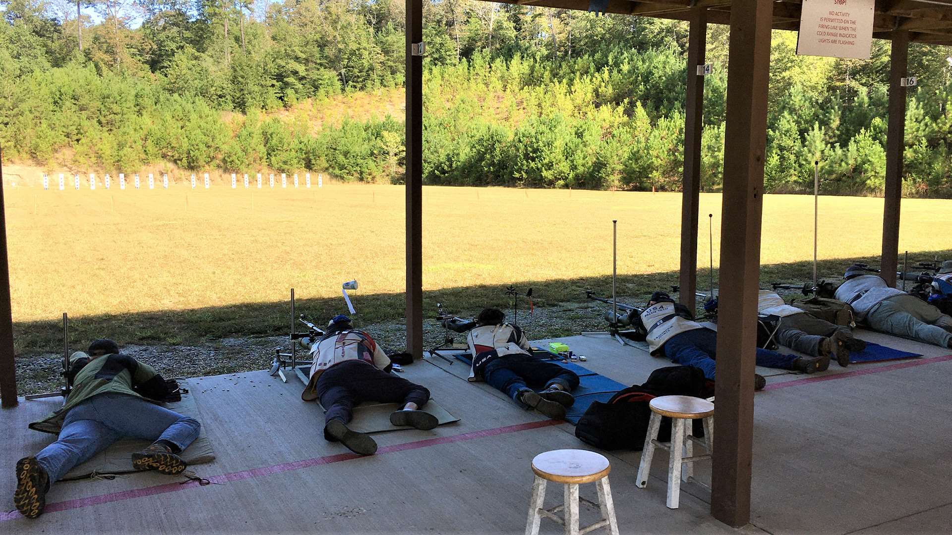 Smallbore rifle shooting