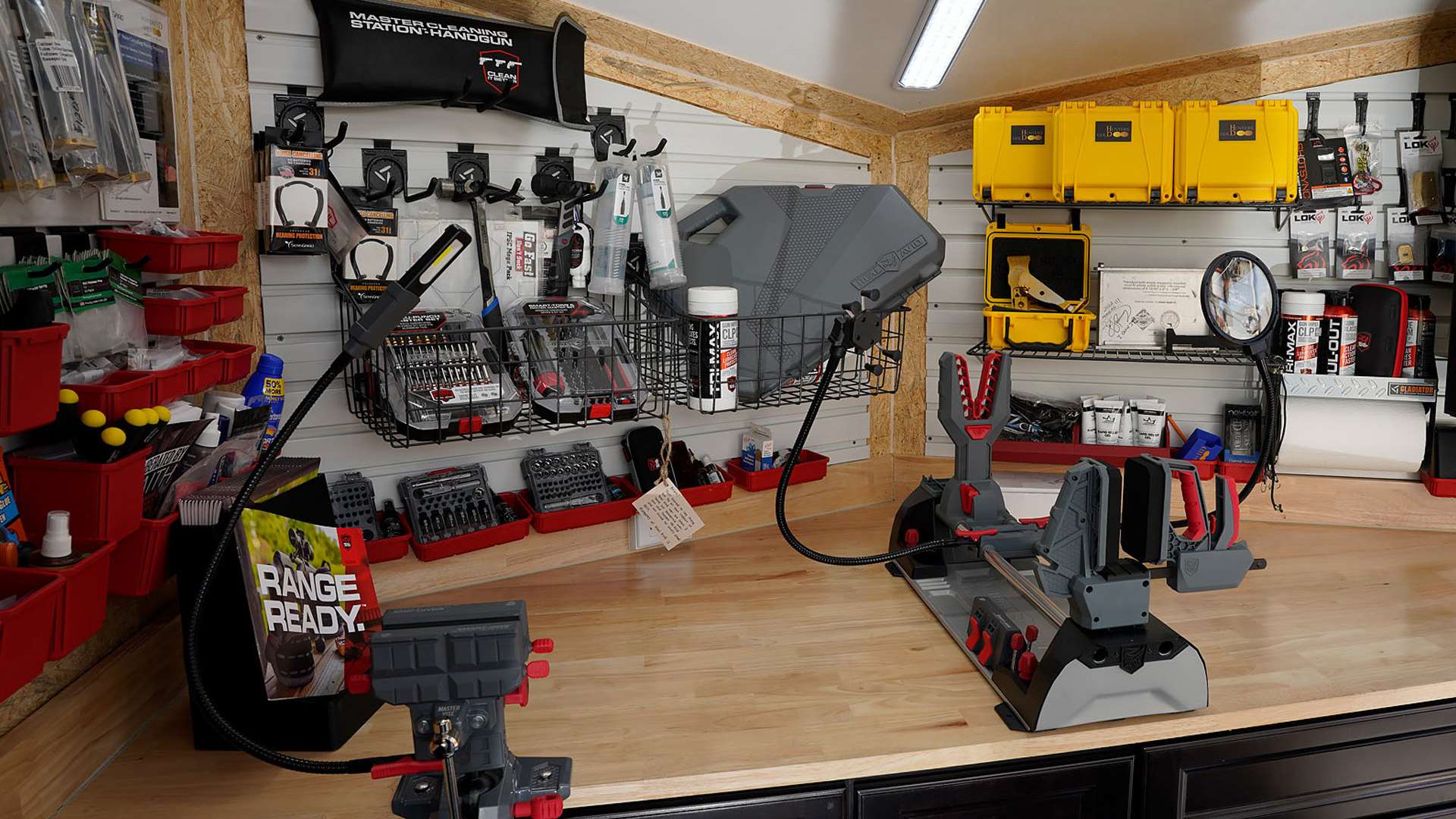 Interior of the Hunters HD Gold Command Center Experience