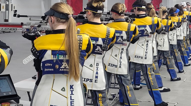 Collegiate Rifle: Underdog Akron Stuns Top-Ranked Rivals, Wins Four-Team Tournament | An NRA Shooting Sports Journal