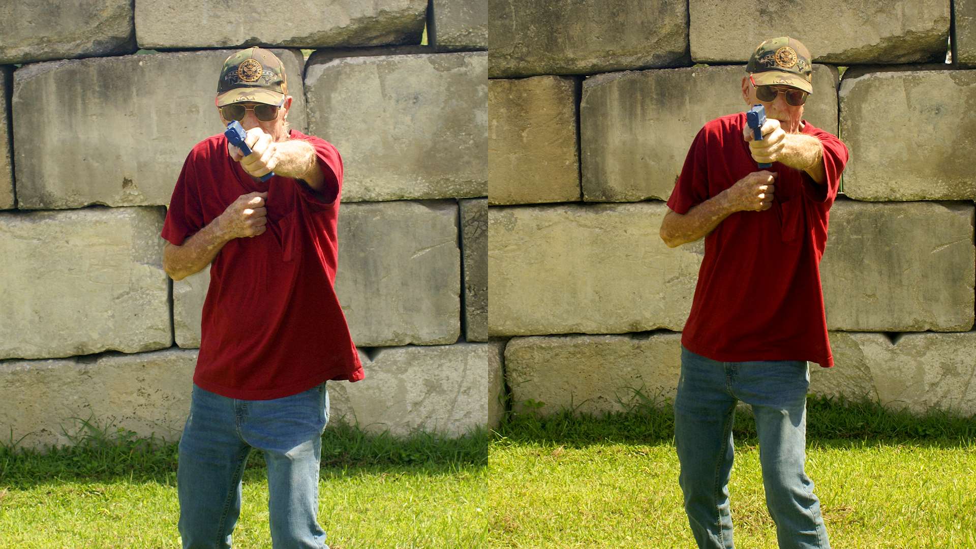 McMillan stance and head turn