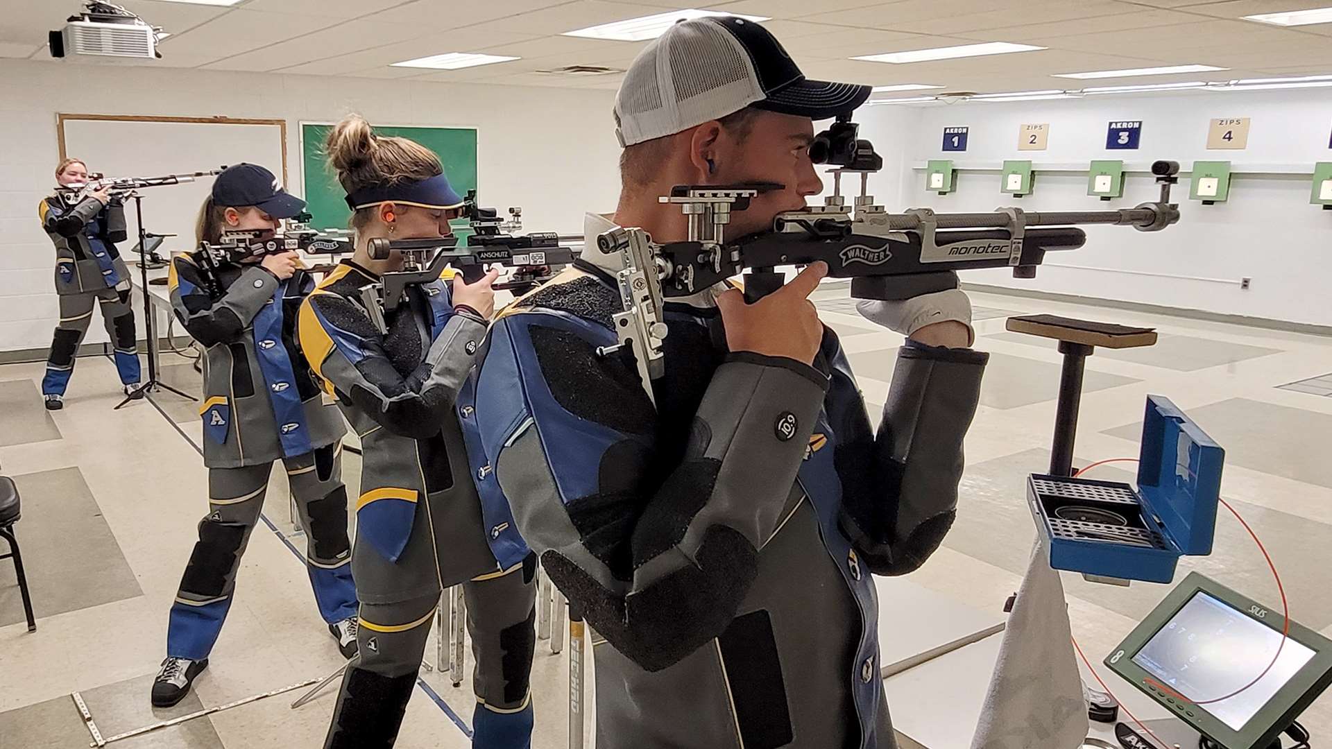 Akron rifle team