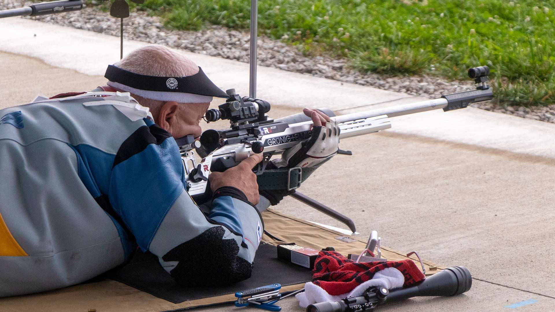 Smallbore rifle prone