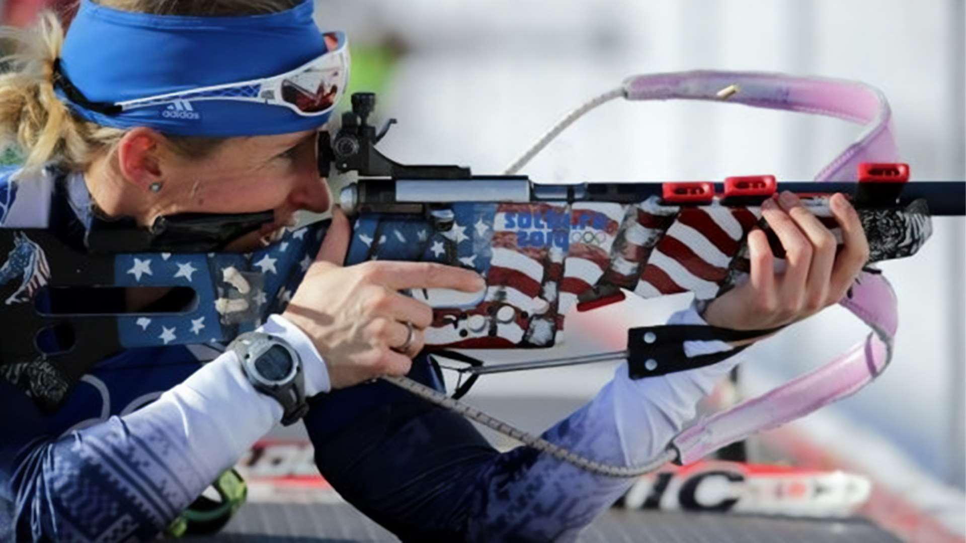 US biathlete and multi-gun competitor Lanny Barnes