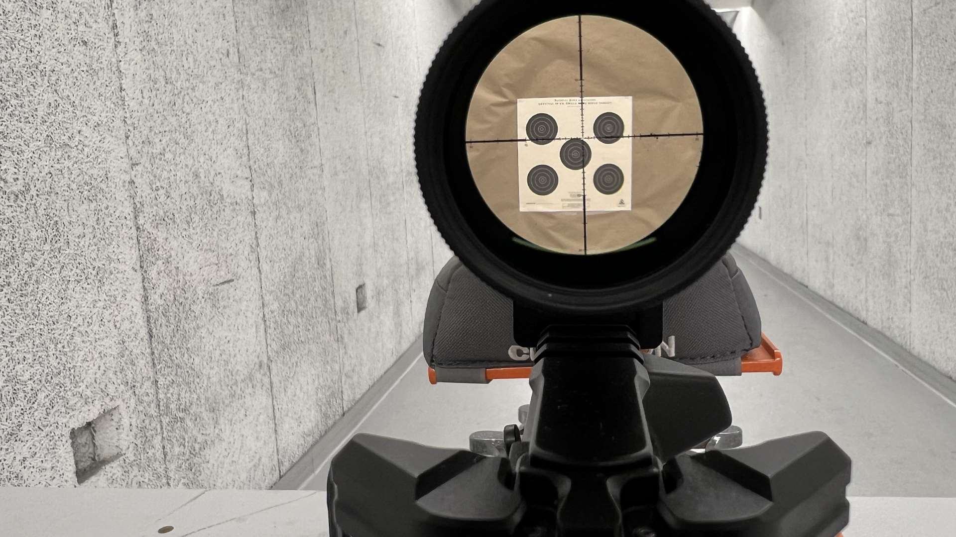 View through Leupold Mark 5HD optic