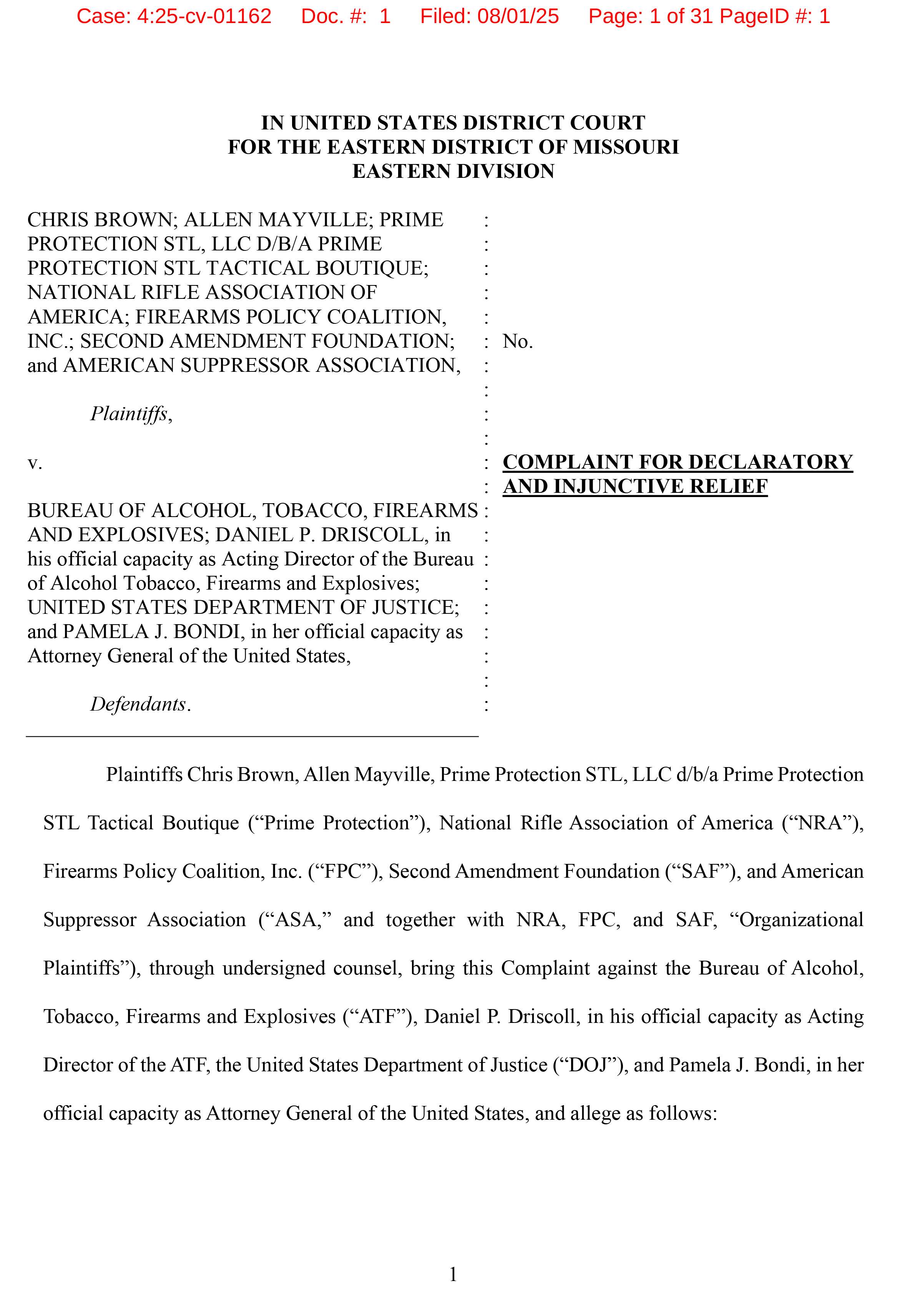 lawsuit