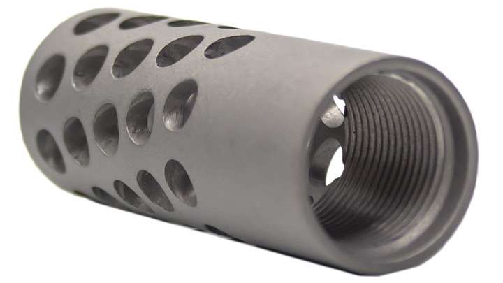 Anarchy Outdoors RPR Rimfire Bull Barrel Full Port Muzzle Brake (1/2&quot;x28)