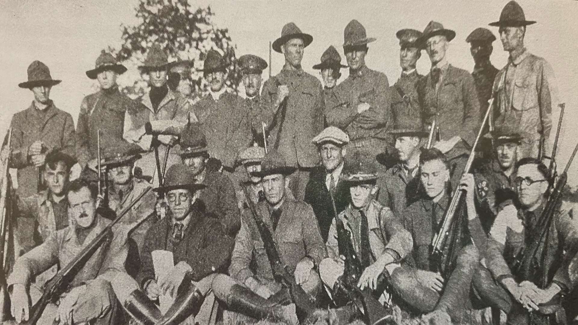 1922 U.S. Dewar team