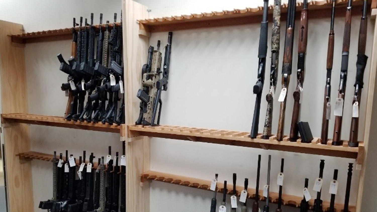 New gun racks for NRA Publications