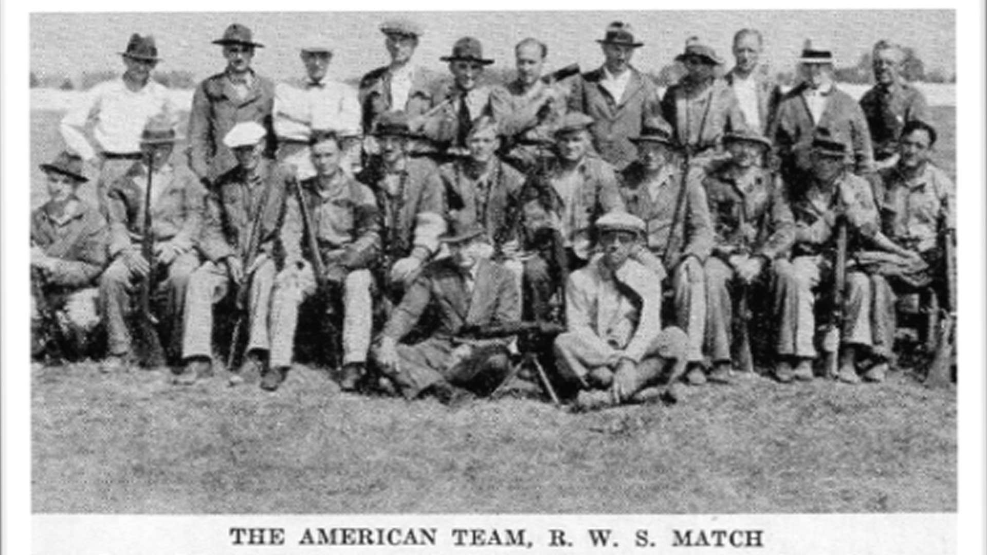 1933 U.S. RWS Team