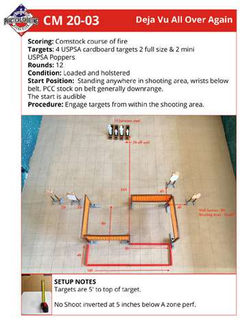 USPSA Classifier 20-03 “Déjà vu All Over Again”