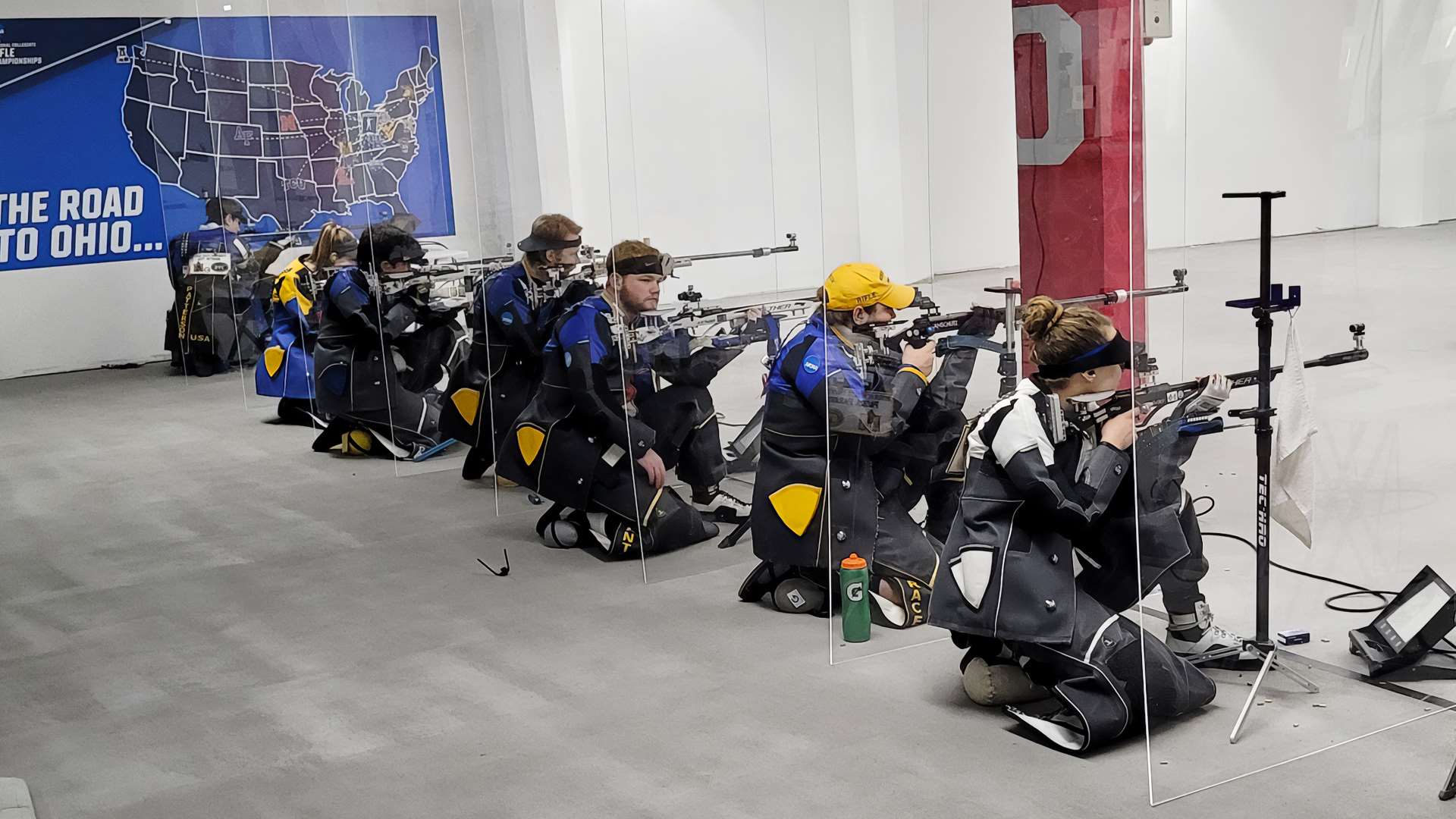 Akron rifle team